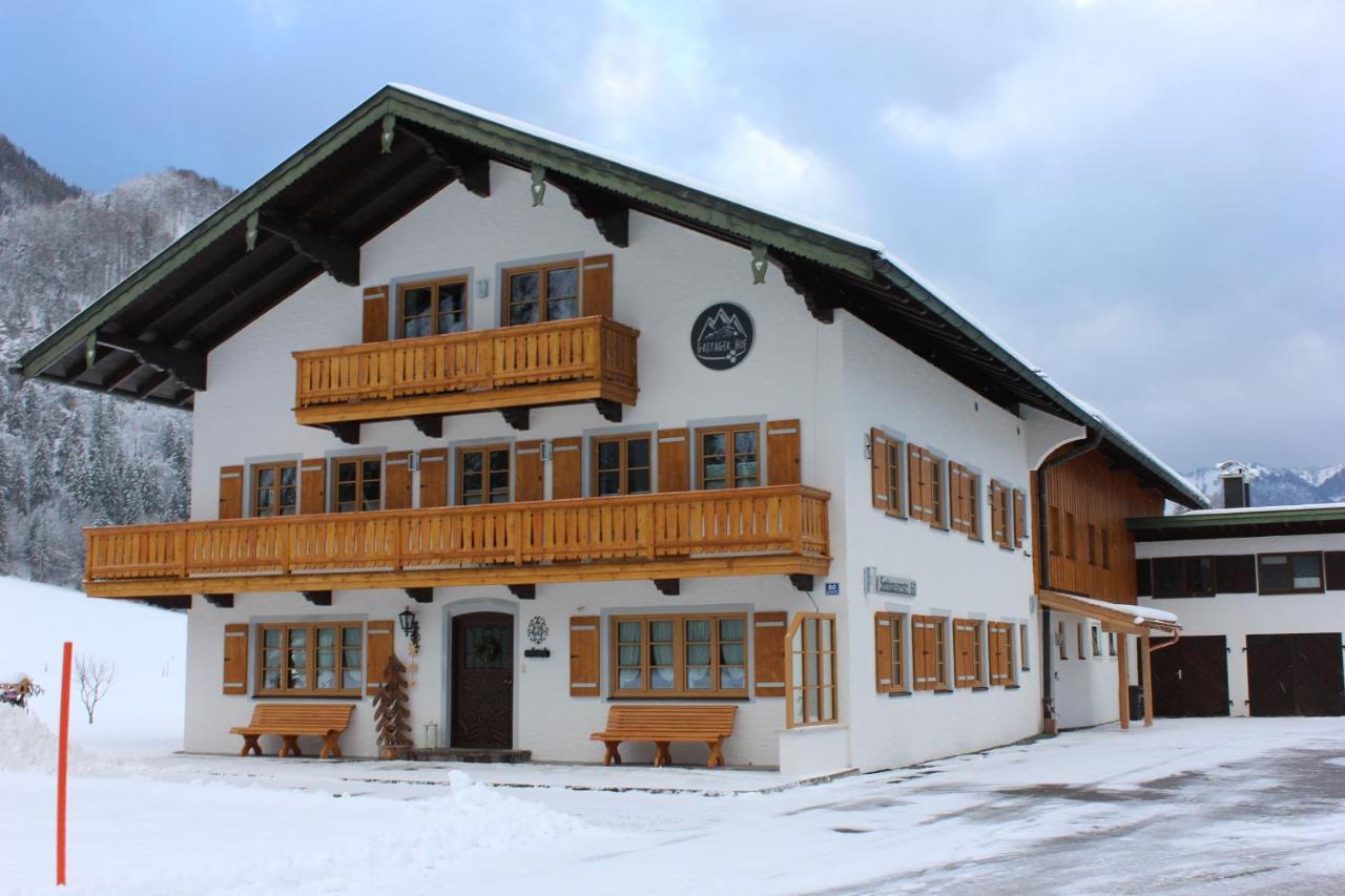 Ferienwohnungen Gastager Hof Ruhpolding Eksteriør bilde